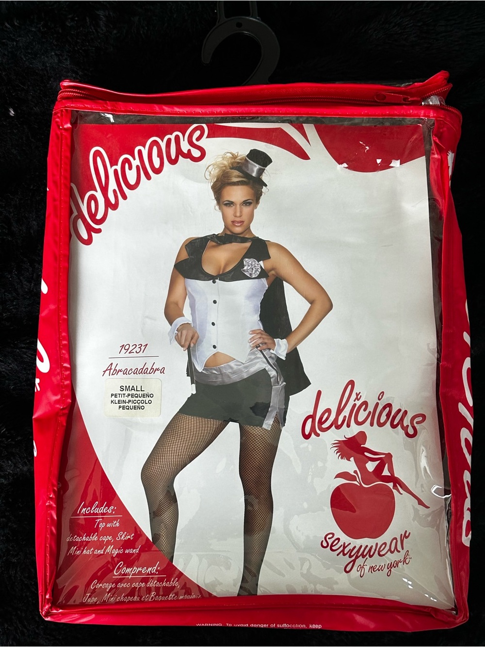Delicious Abracadabra Costume in White & Black